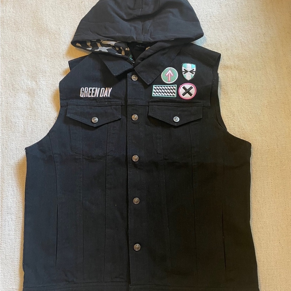 Green Day vest rare sold out
